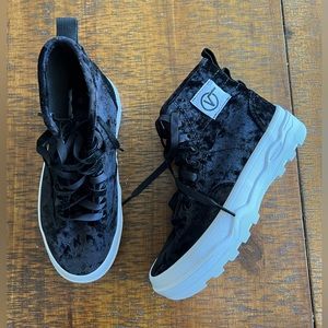 Vans velvet sneakers